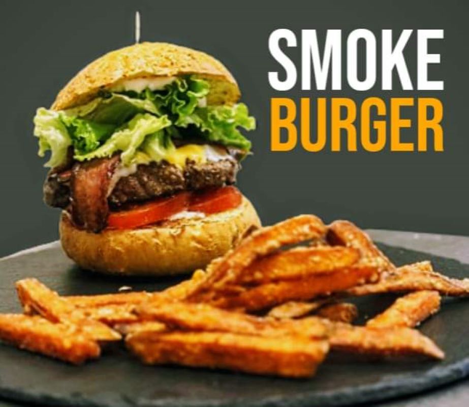Smoke burger e patate americane