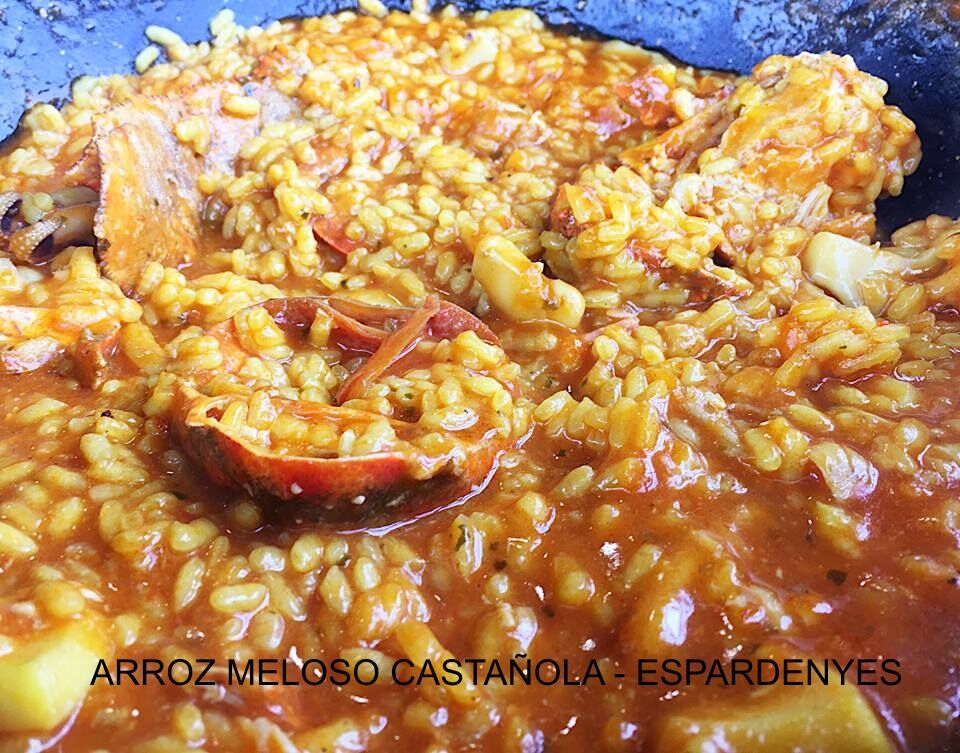 ARROZ MELOSO CASTAÑOLA Y ESPARDENYES