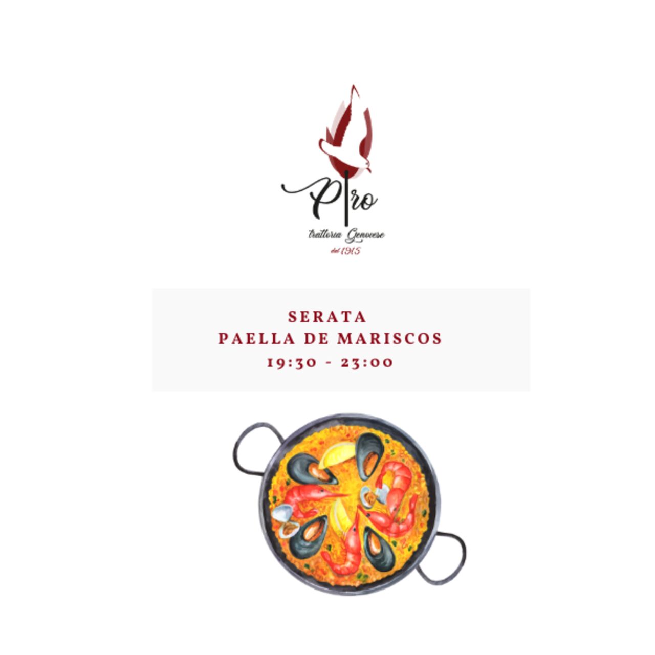👨🏼‍🍳 SERATA PAELLA 👨🏼‍🍳