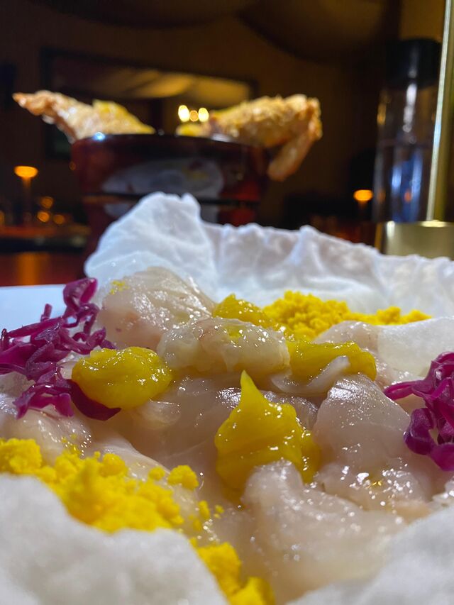 Carpaccio di branzino