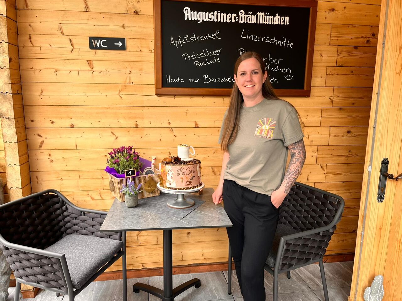 Mit viel Freude begrüße ich meine Gäste und freue mich über jeden einhzelnen Besuch. Corina Koch