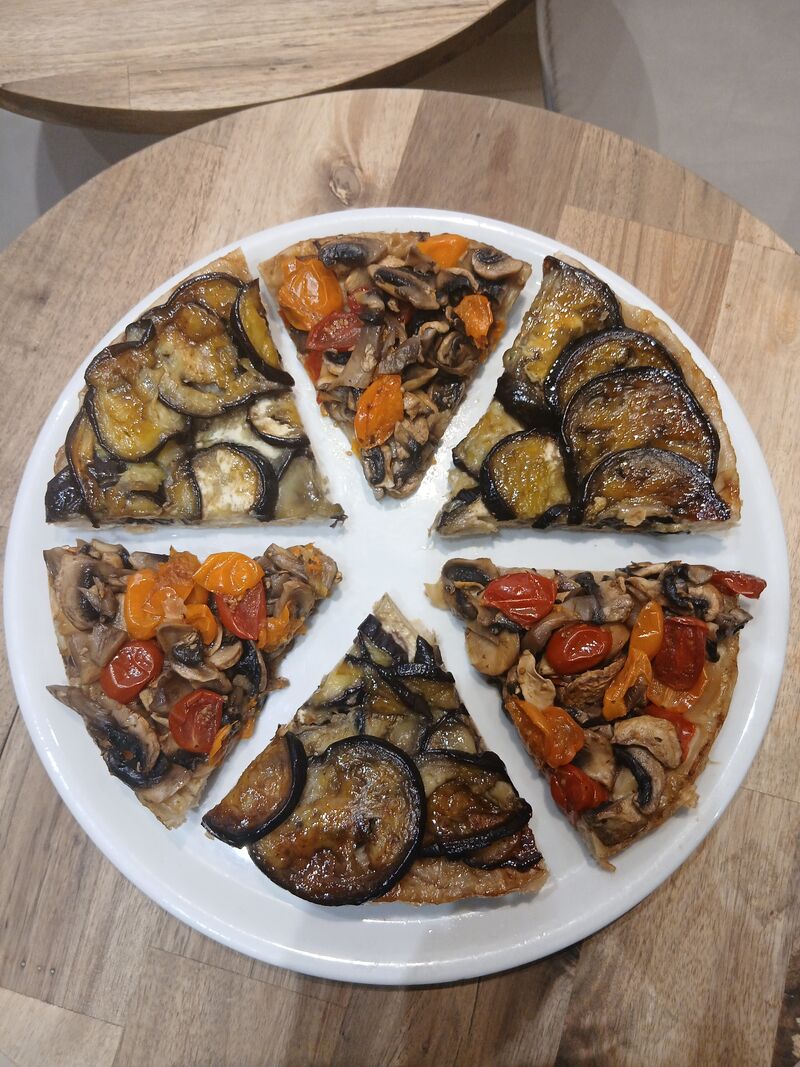 Tatin de légumes d'été 
