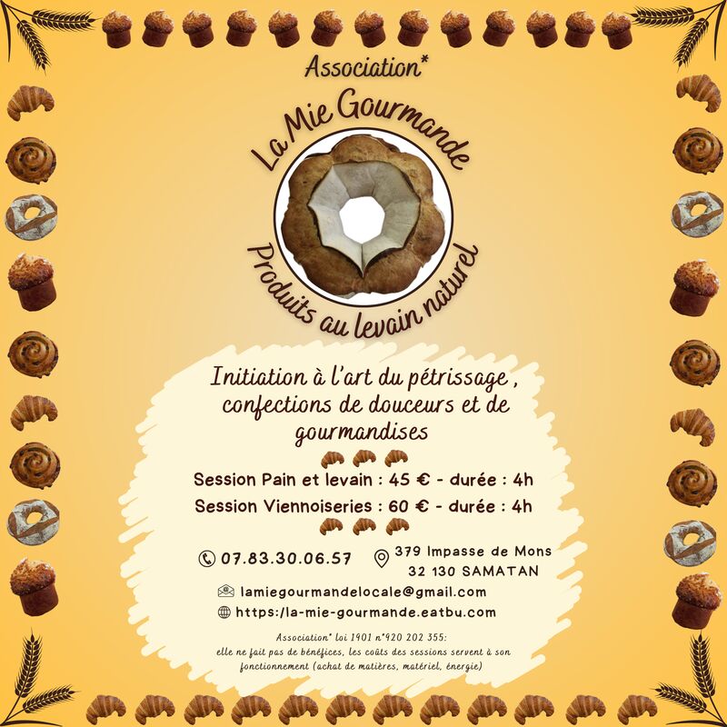 Initiation Pains Levain et Viennoiseries