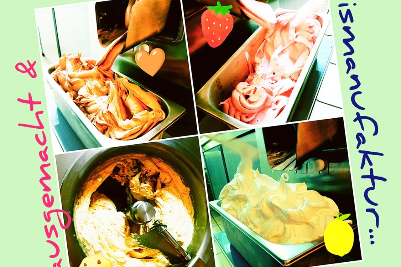 Hausgemachtes Eis