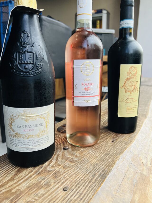 Sélection de vins d'Italie