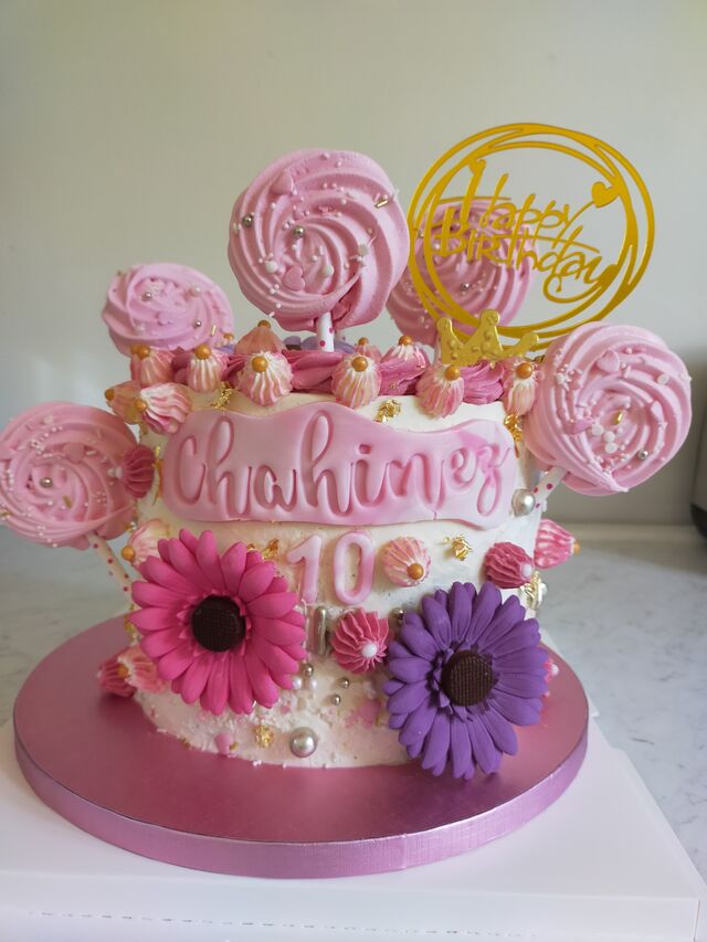 Cake design thème Girly