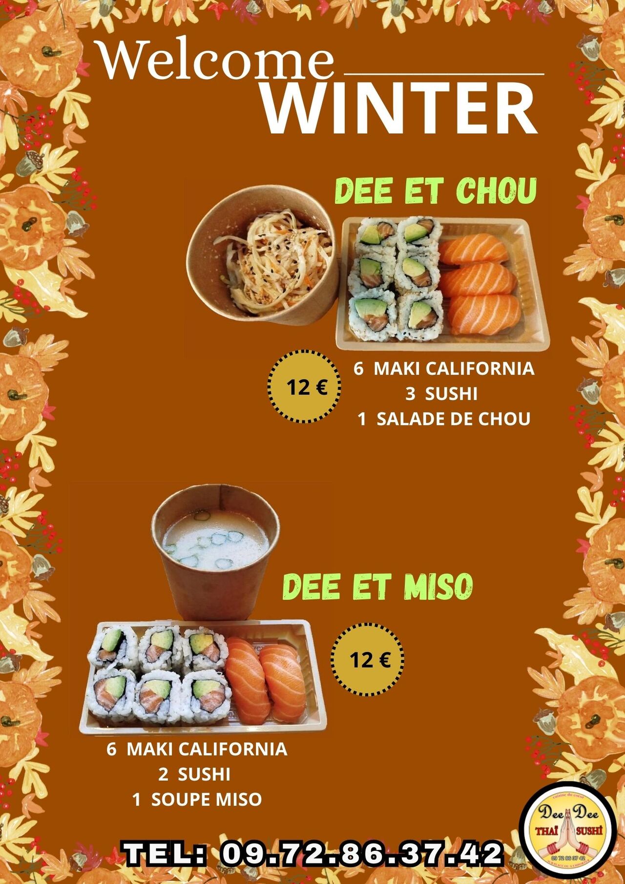 WELCOME TO WINTER avec DEE DEE