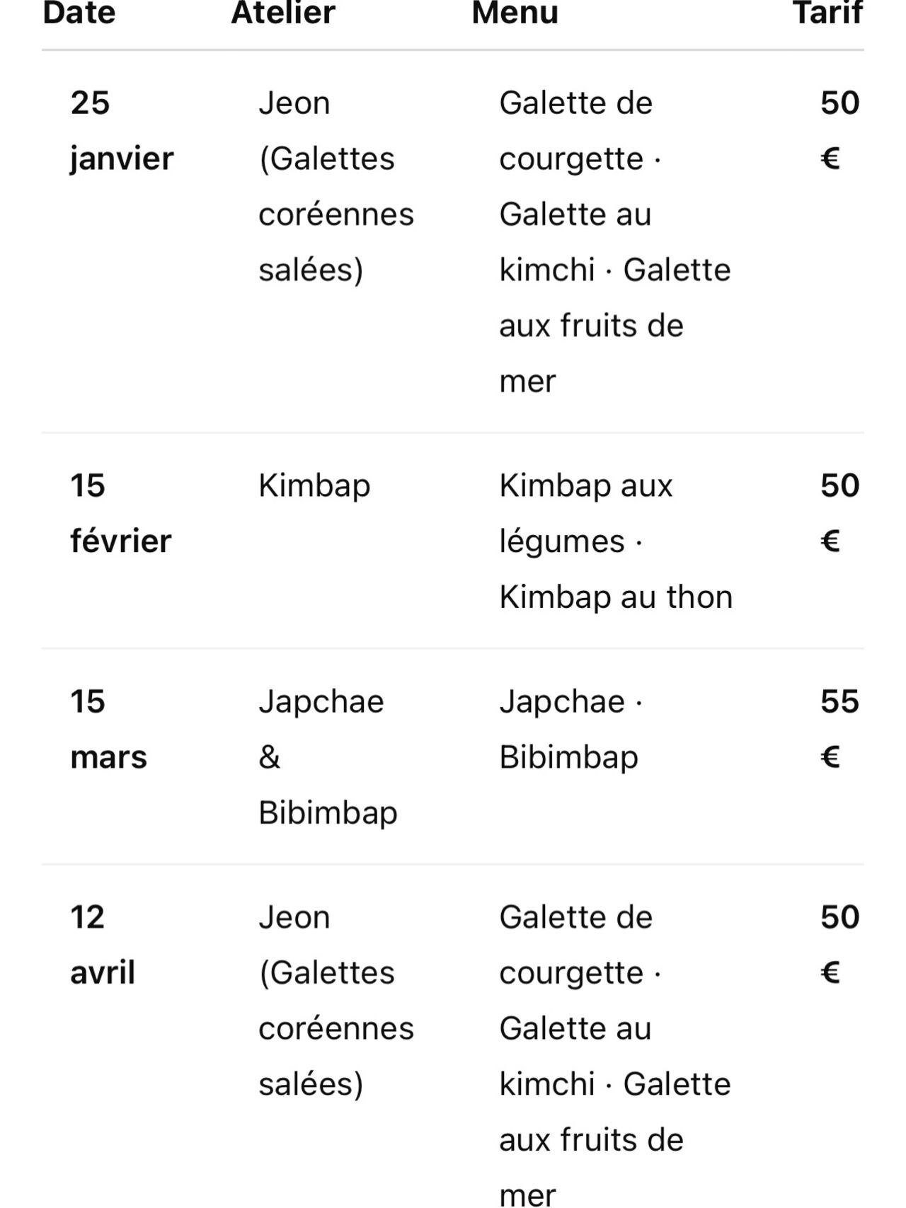 Chez Soyonne – Atelier Cuisines2026