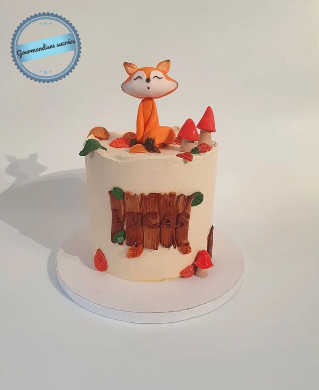 Cake design renard