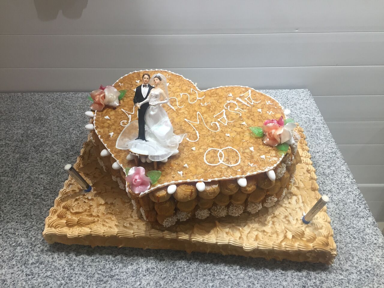 Pièce montée anniversaire mariage