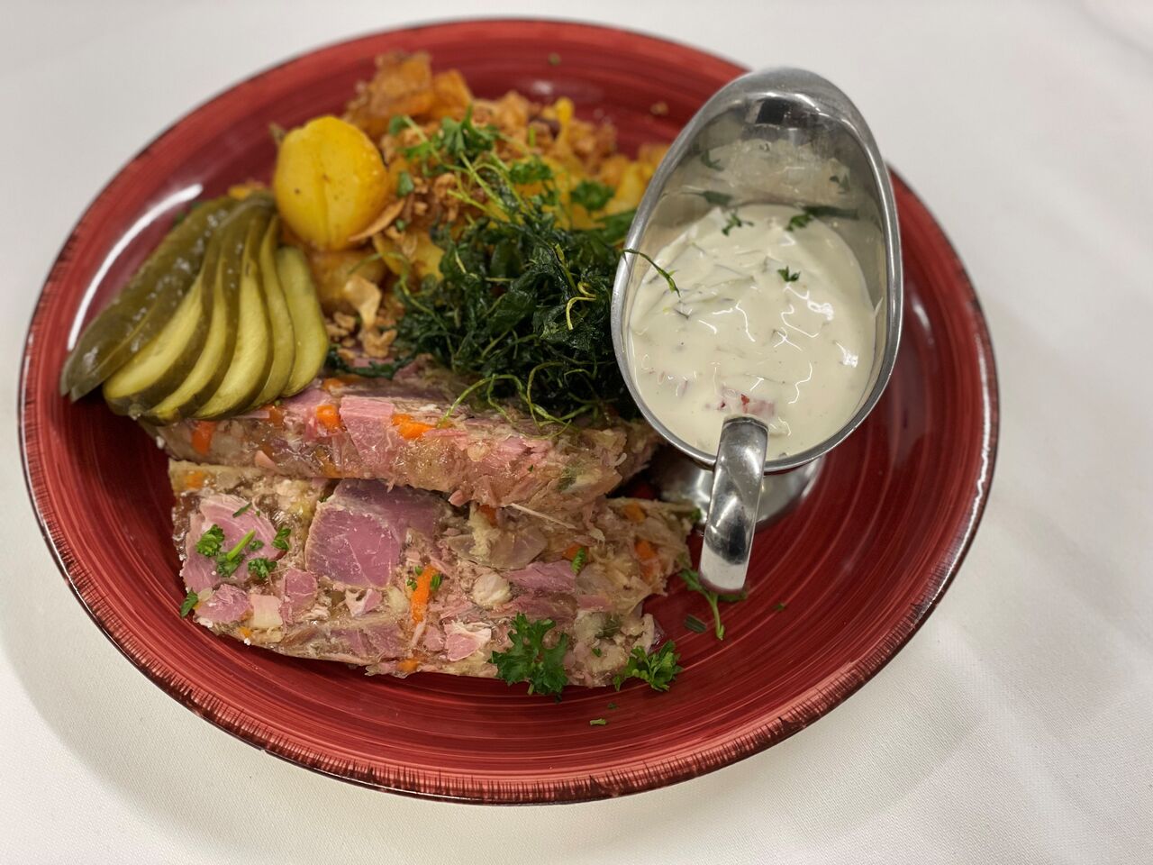 Sülze von der Schweinshaxe