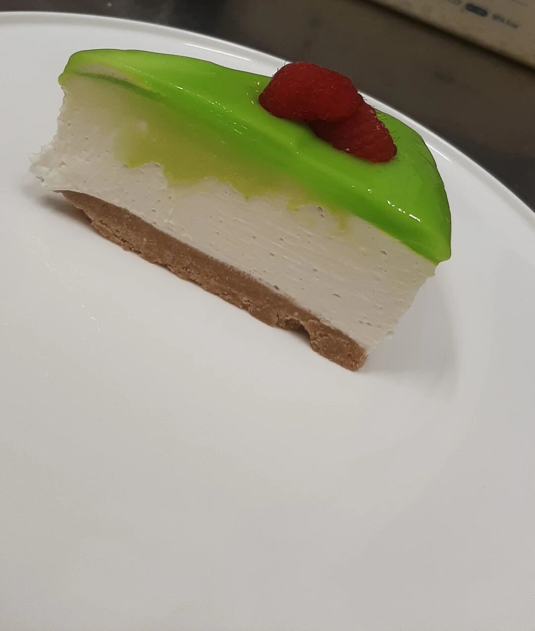 Dessert di nostra produzione: cheesecake al bergamotto