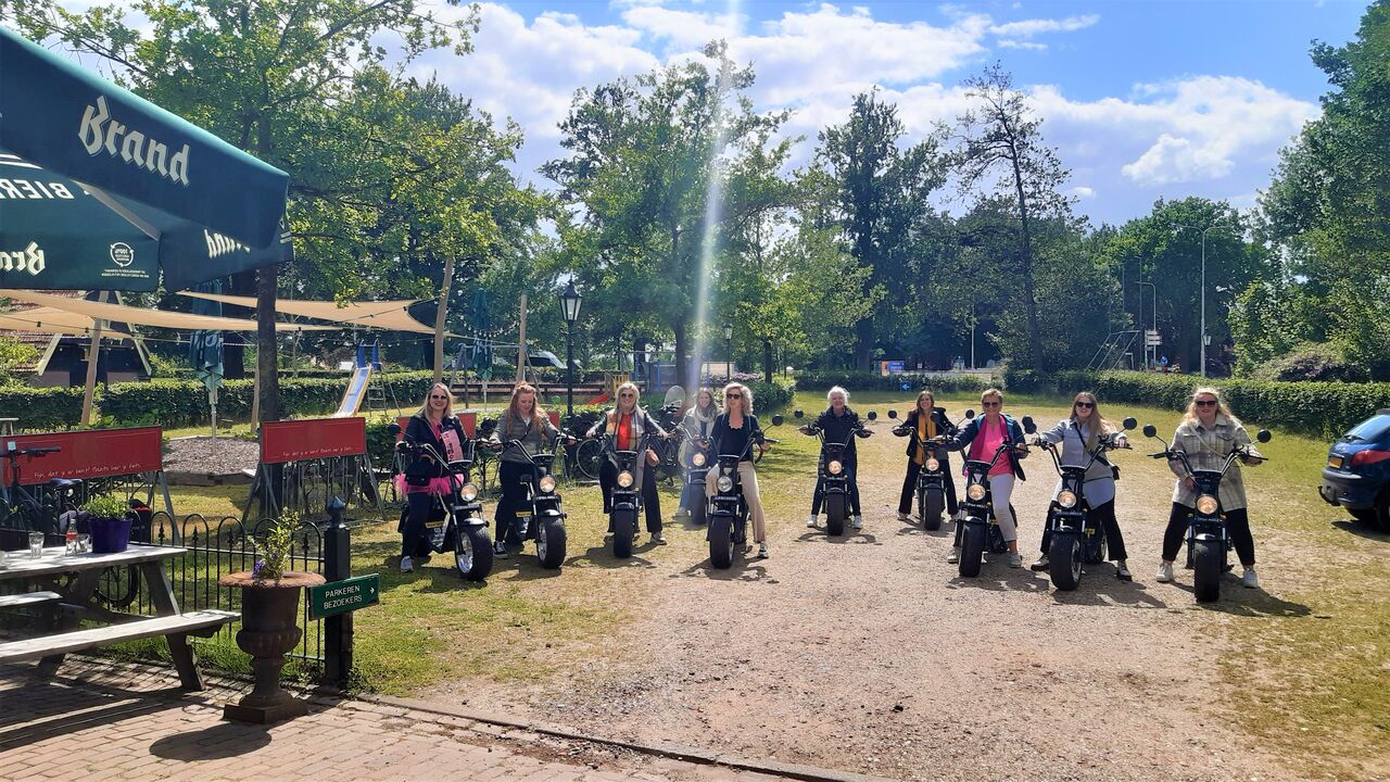 Iedere groep een andere route