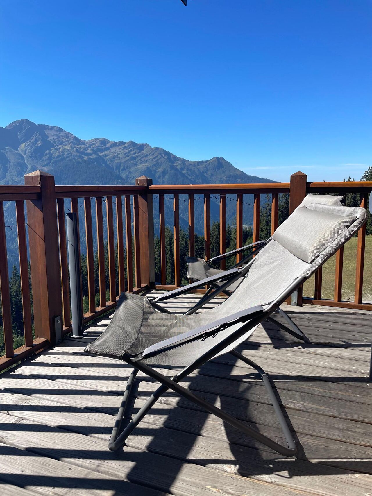 Détente sur le balcon