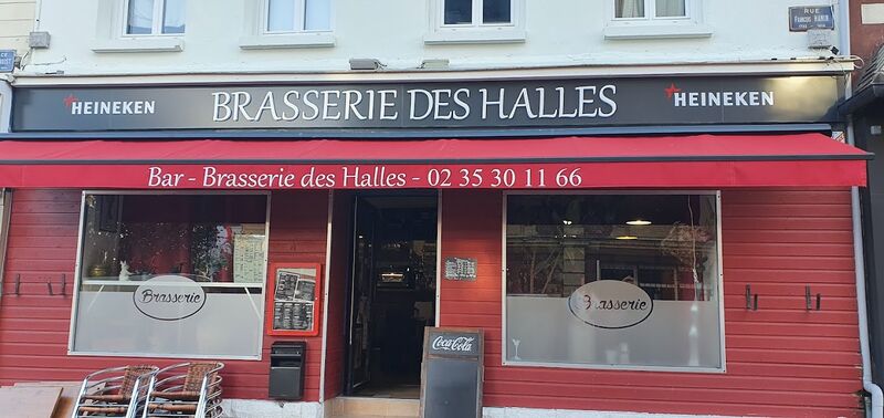 cafe des halles saint romain de colbosc