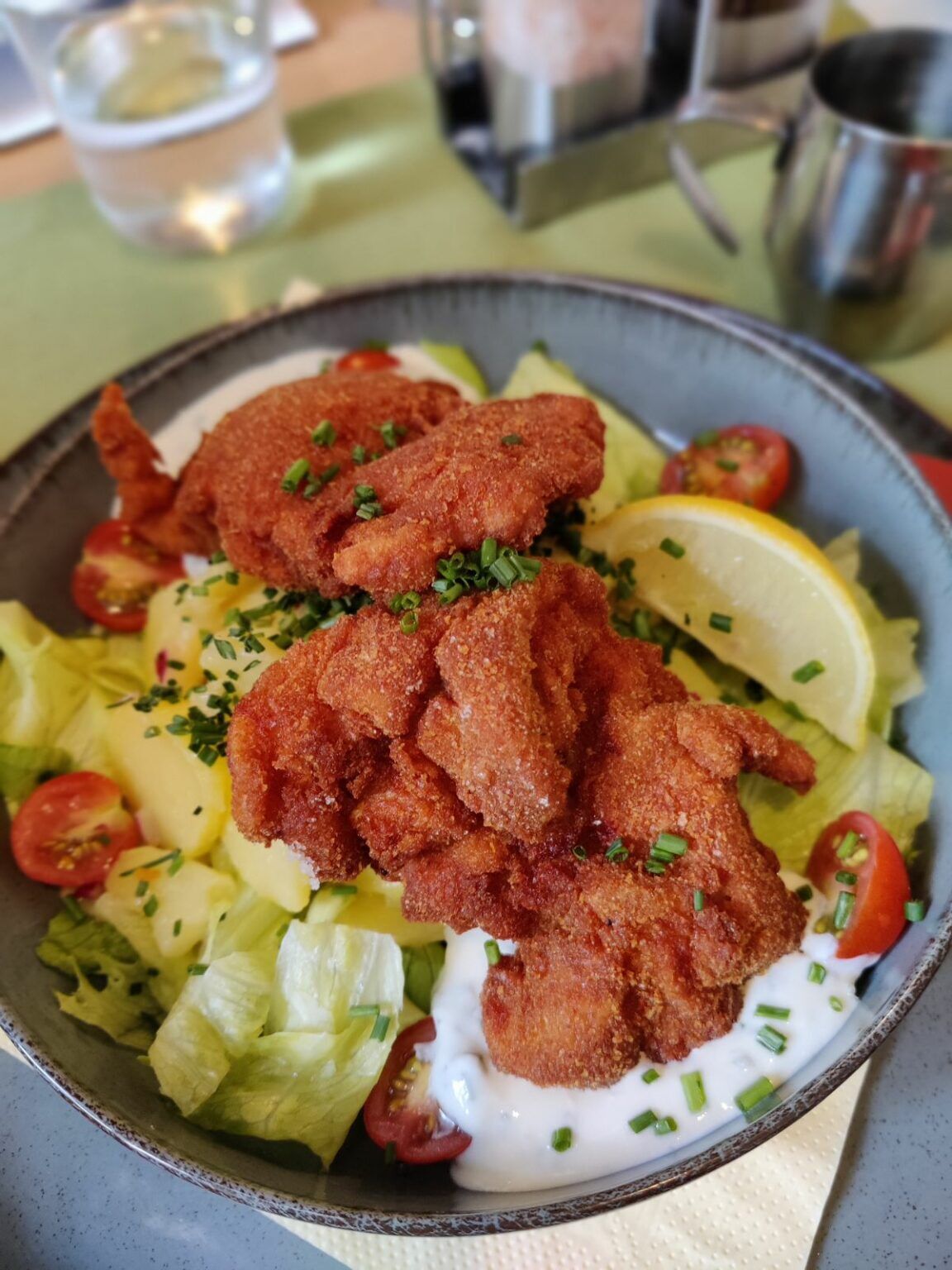 Backhendlsalat ©Brigitta Mesenich