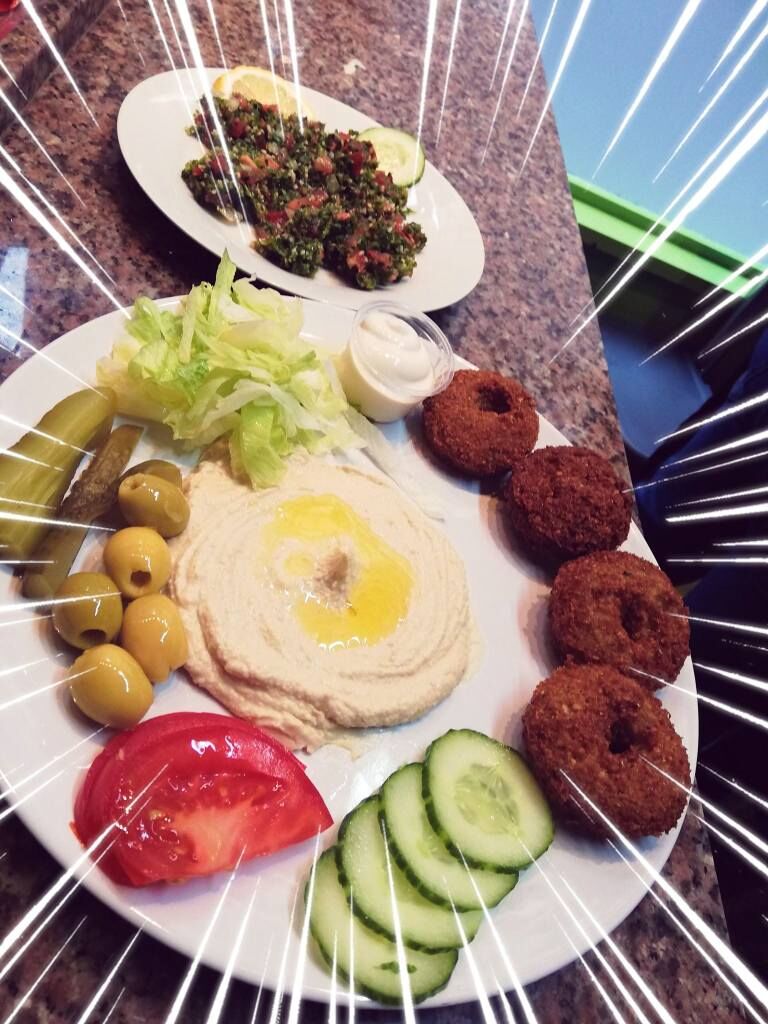Assiette falafels 