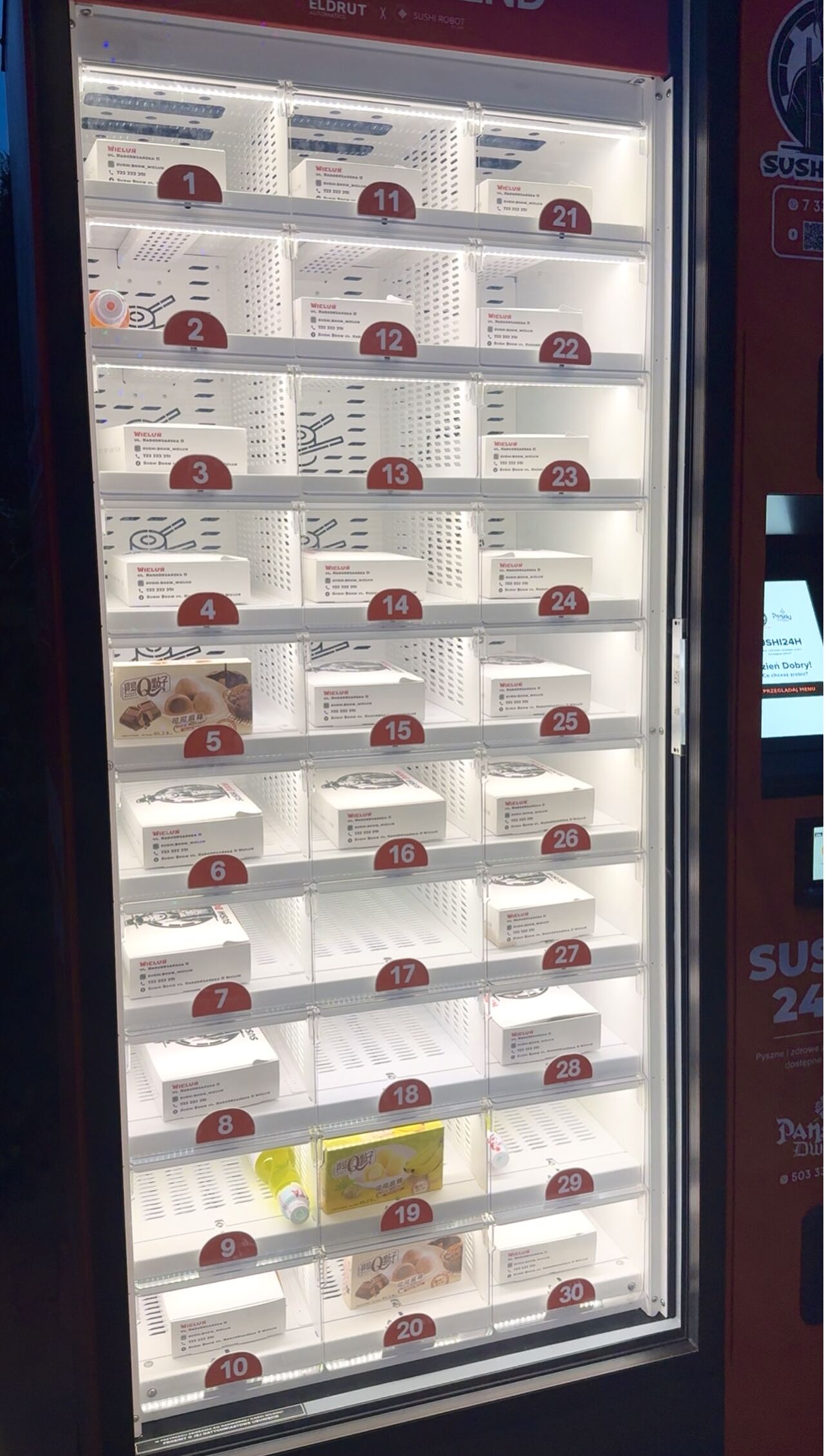 Sushomat 24H ulica Nadodrzańska 11 Wieluń