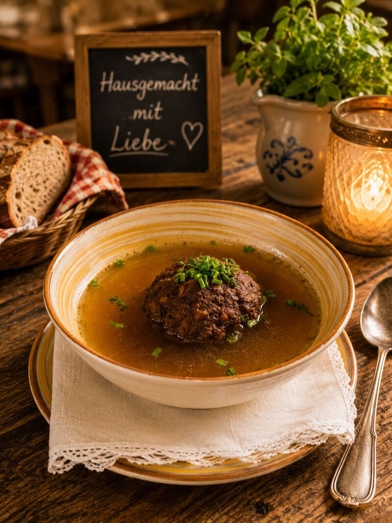 Leberknödelsuppe