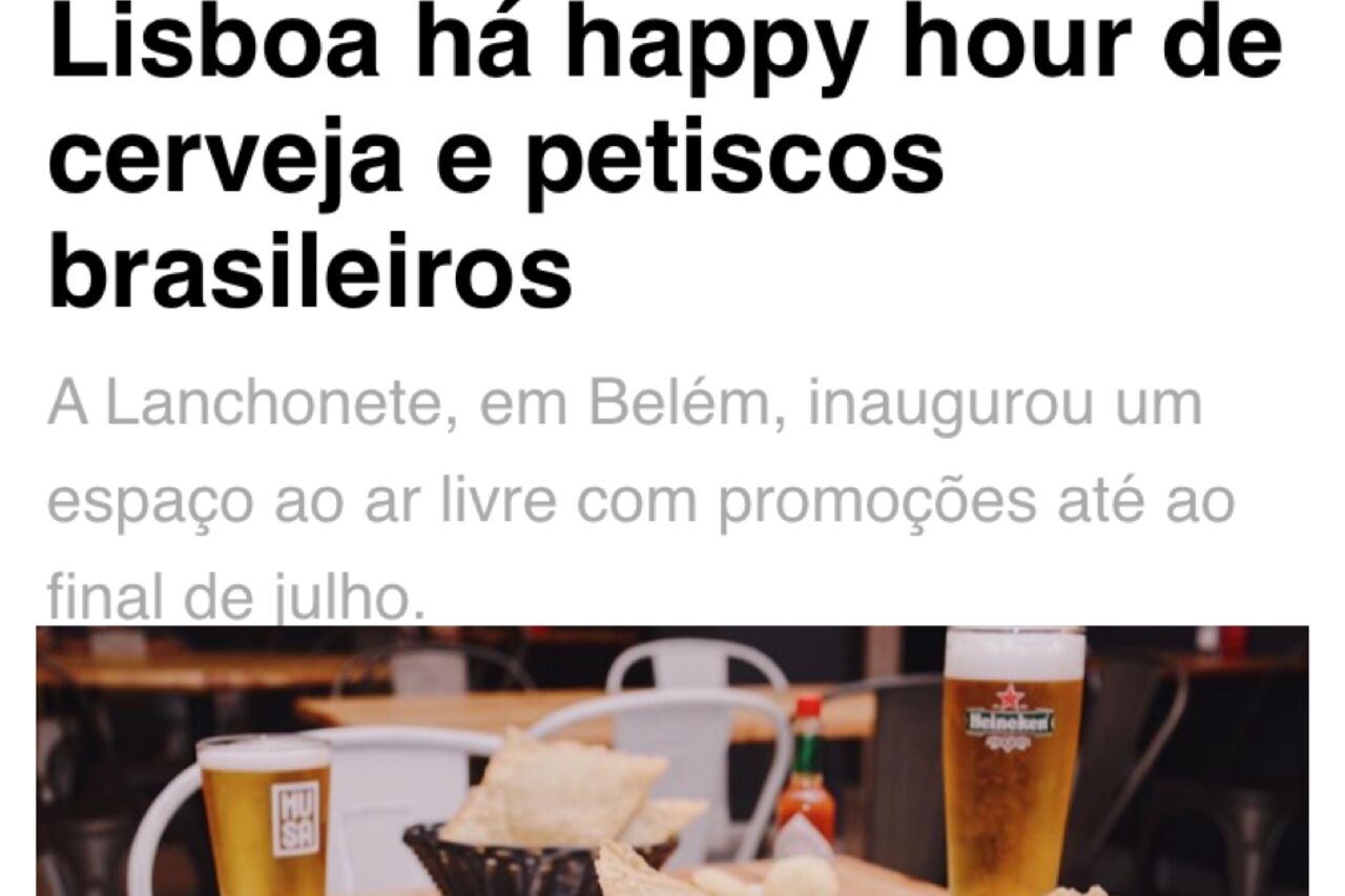 Happy Hour Brasileiro na NiT