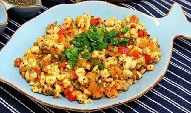 Balık Kokoreç - Mixed-Roasted Fish 