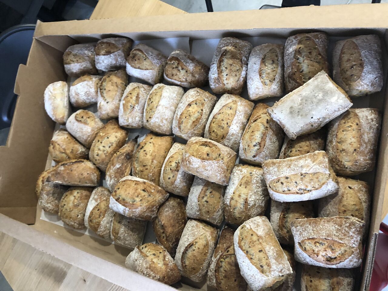 Petits pains céréales pour les Soupes 