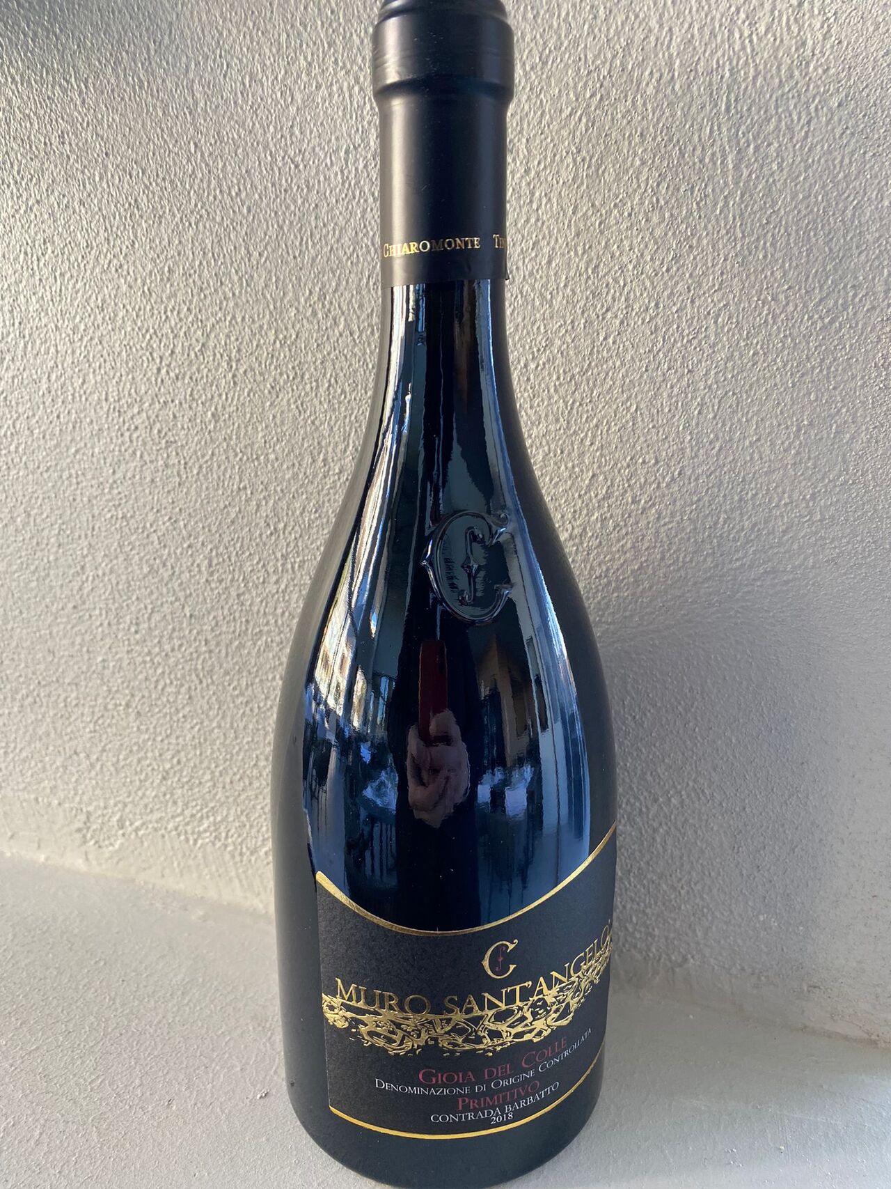 MURO SANT’ANGELO D.O.P CONTRADA BARBATTO 100% primitivo – 16.5°