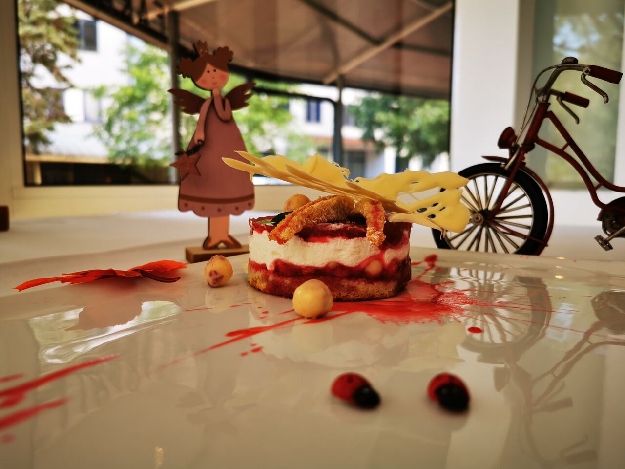 Cheesecake sa malinama