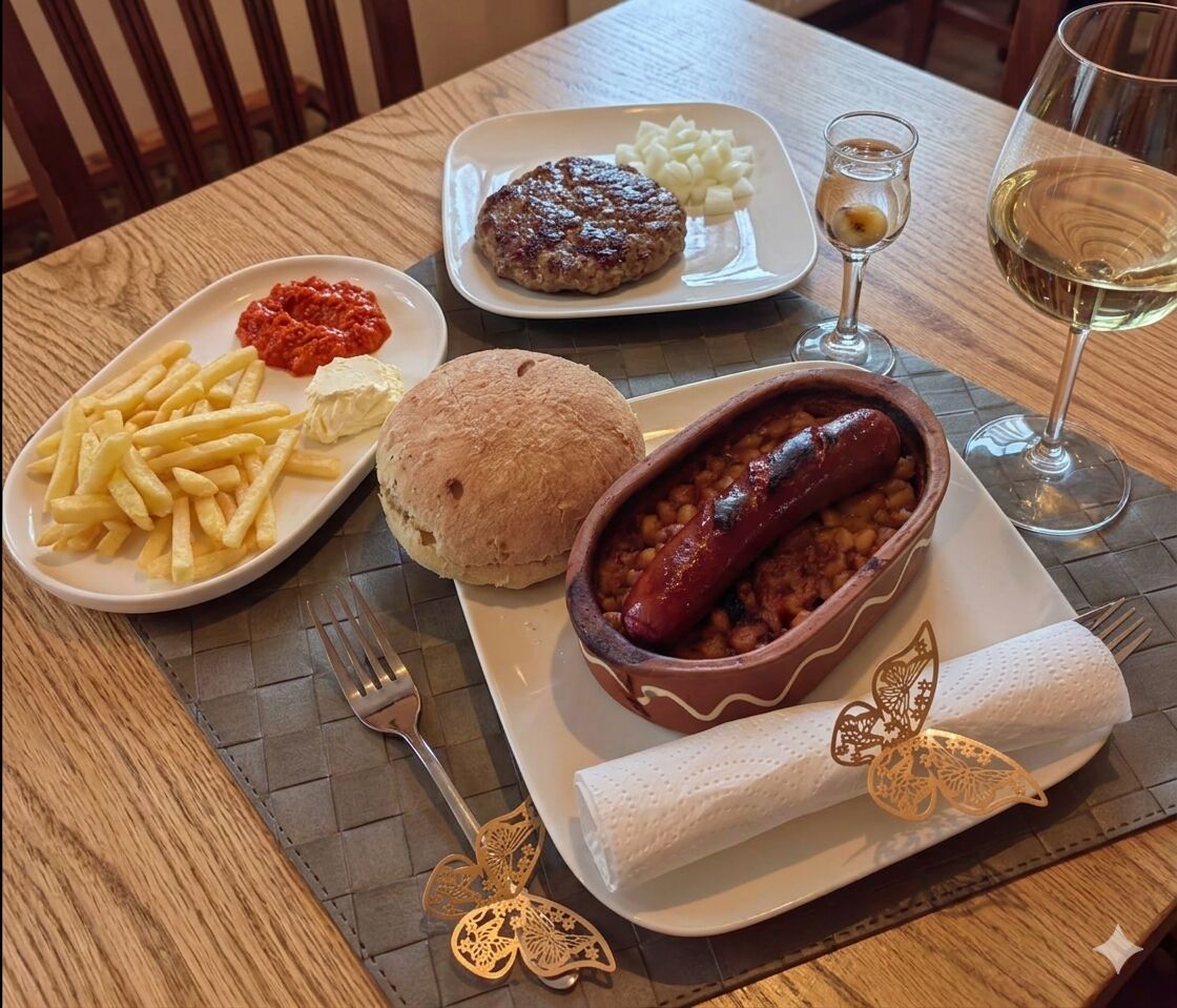 Mix Jídla z Rakija Baru