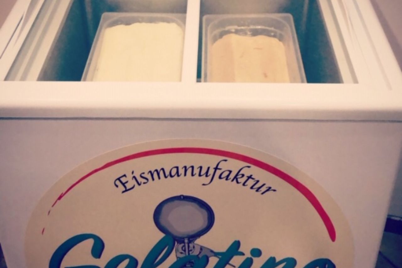 Eisvitrine Selbstservice Eistheke