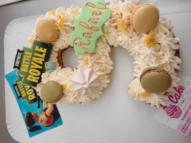 Number Cake 9 ans thème Fortnite