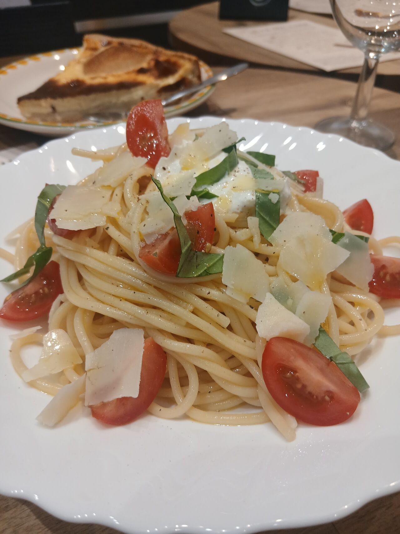 Spaghettis ensoleillés 