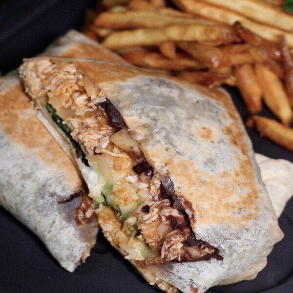 burrito de tinga (poulet façon mexicaine)