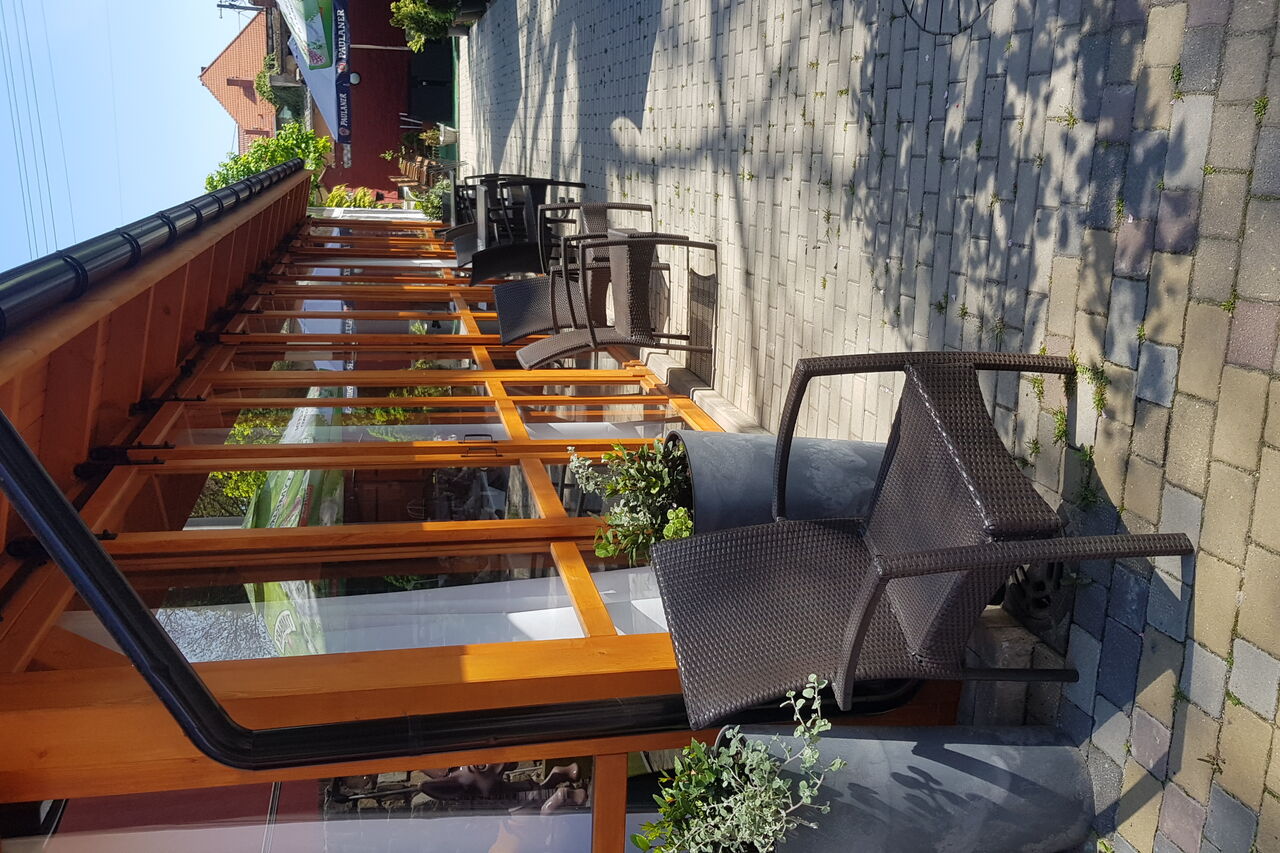 Taras ogródek letni