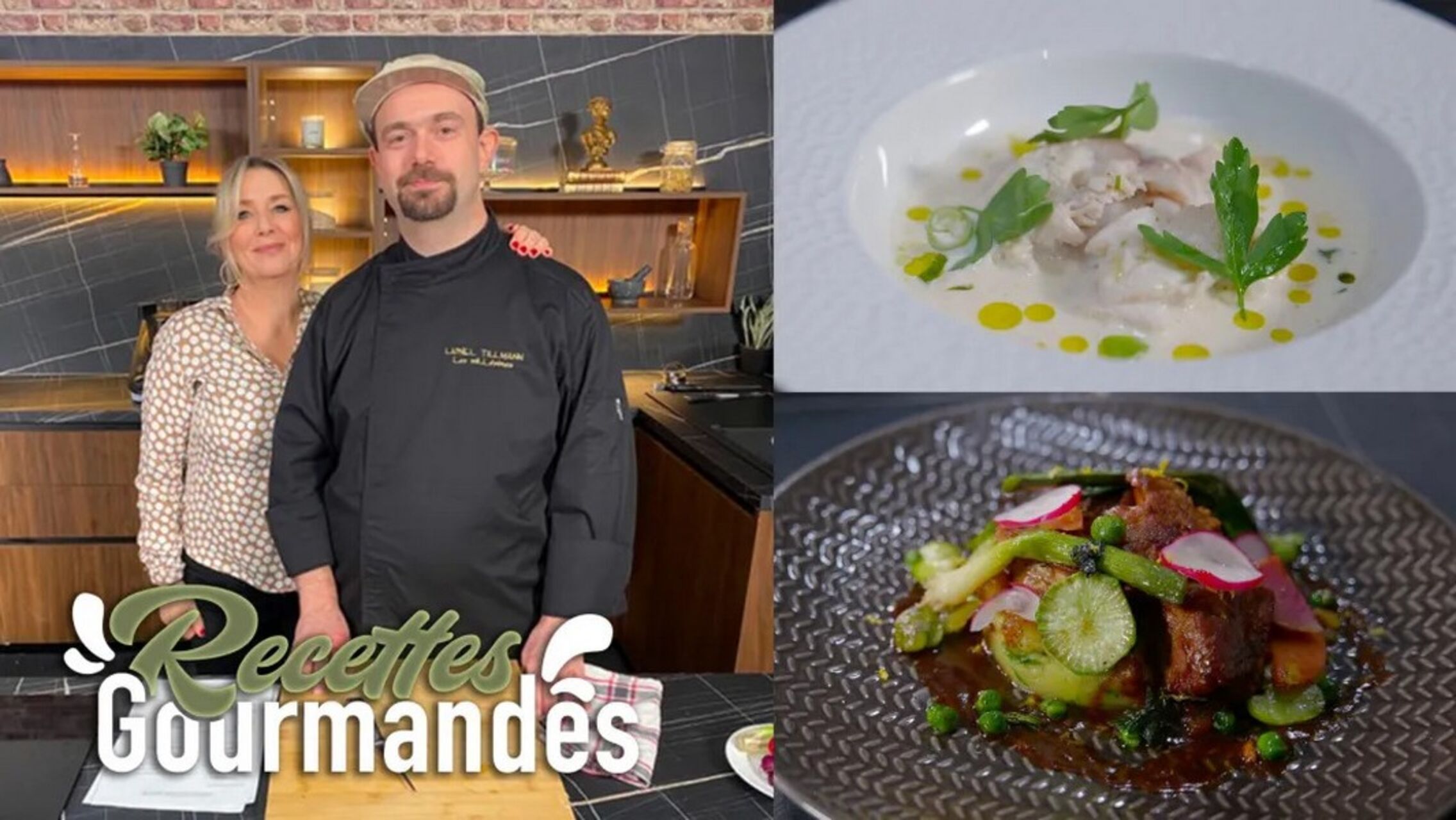 Vidéo "Recette Gourmandes" sur Moselle TV avec notre chef
