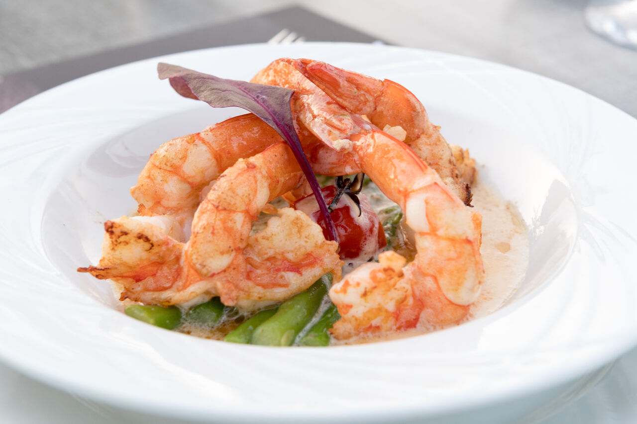 gambas poêlées