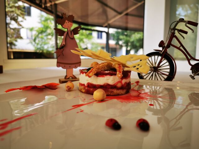 Cheesecake sa malinama