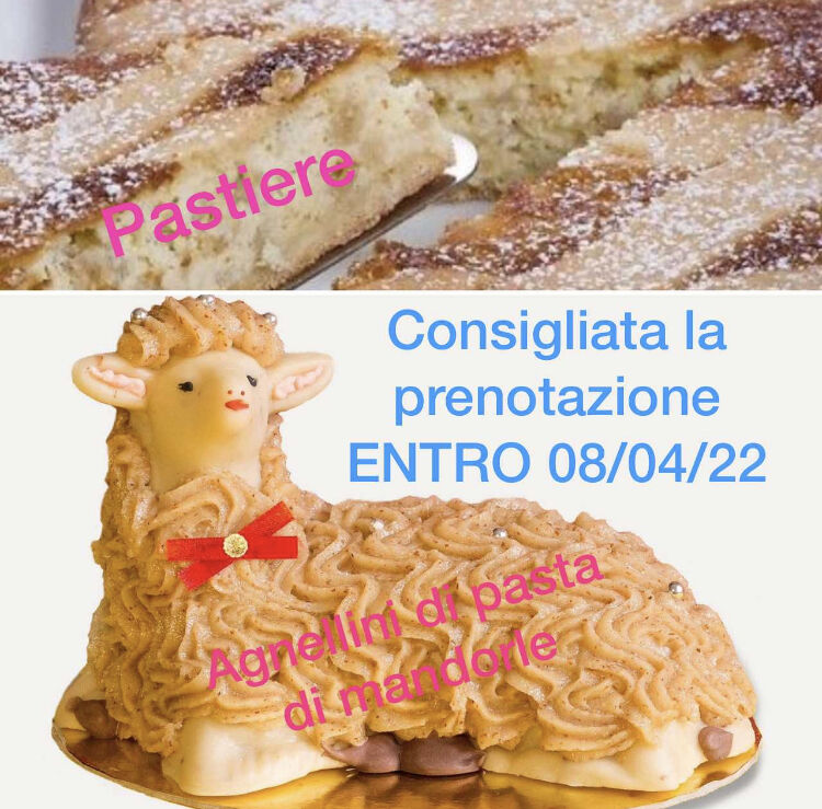 Prenotazioni per Pasqua 