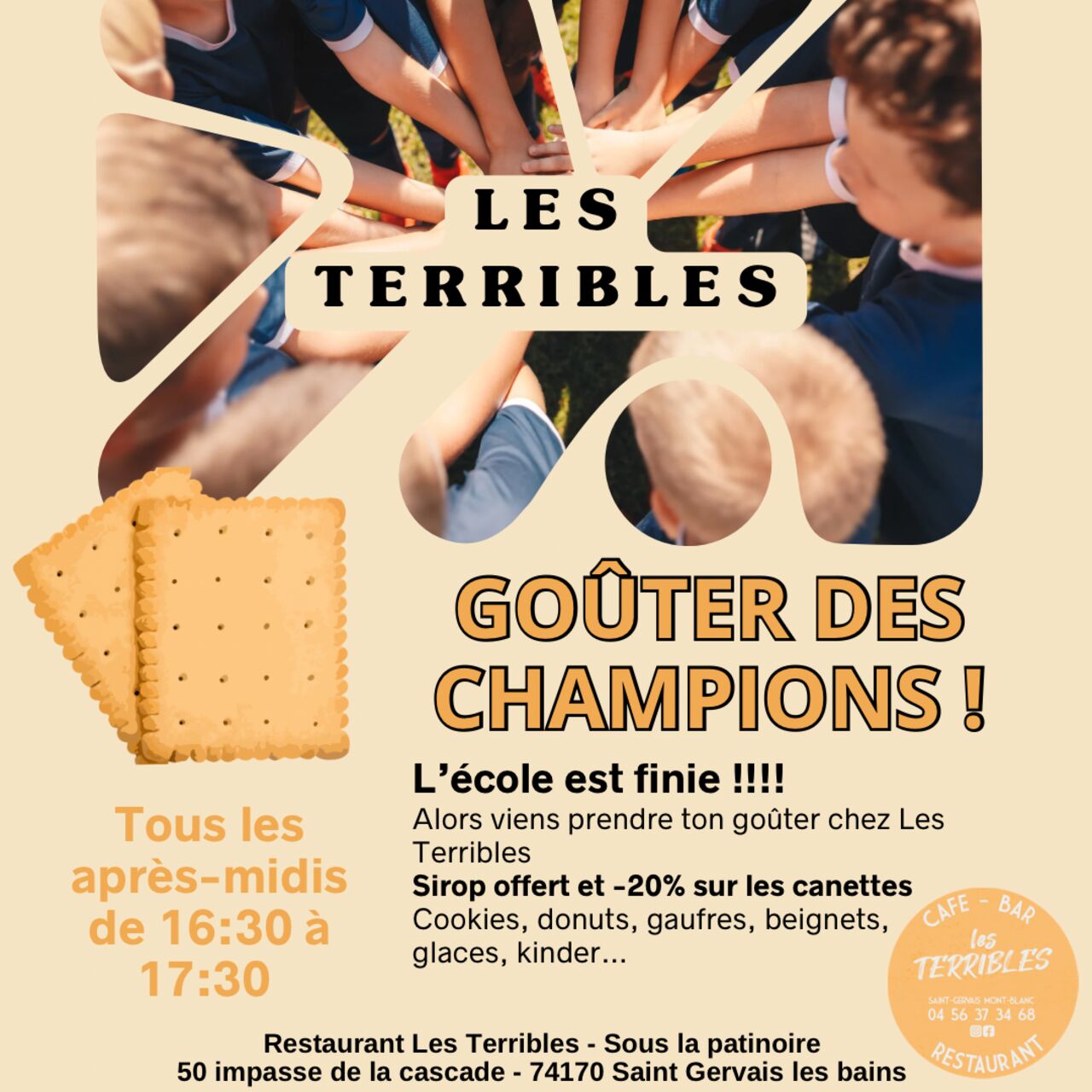 Les goûters des champions