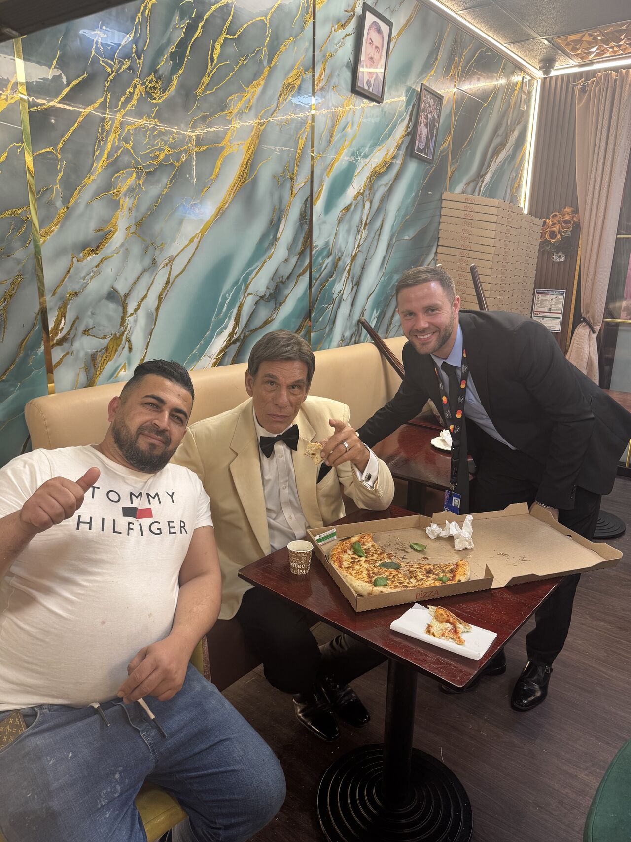 Visite de Robert DAVI