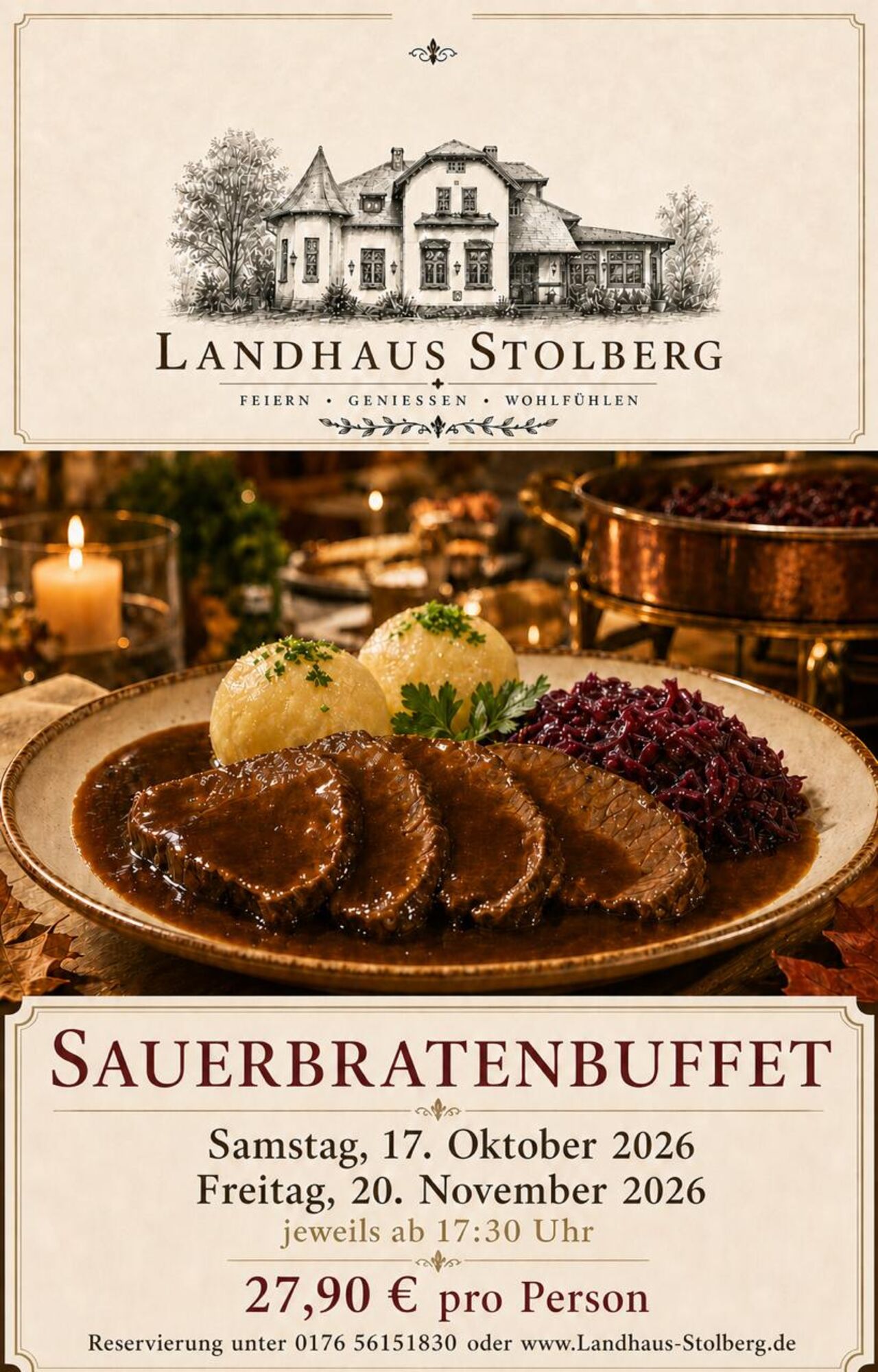 SAUERBRATEN-SATT-BUFFET