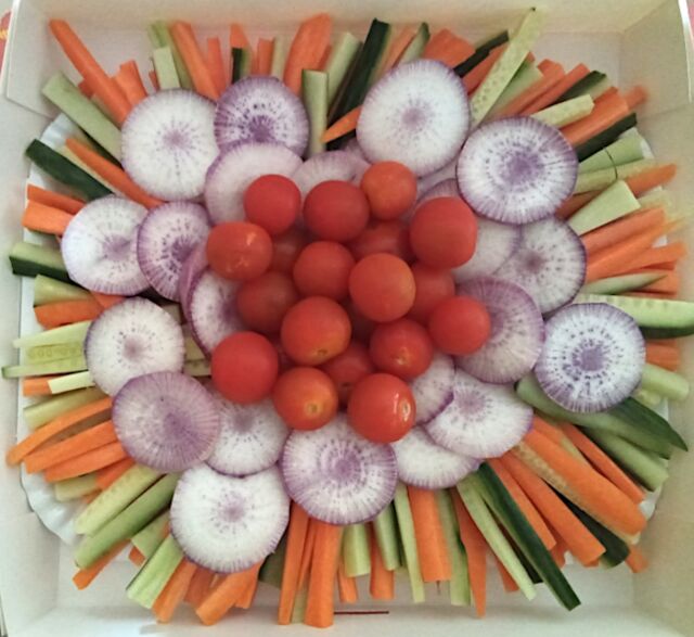 Plateau de crudités bio