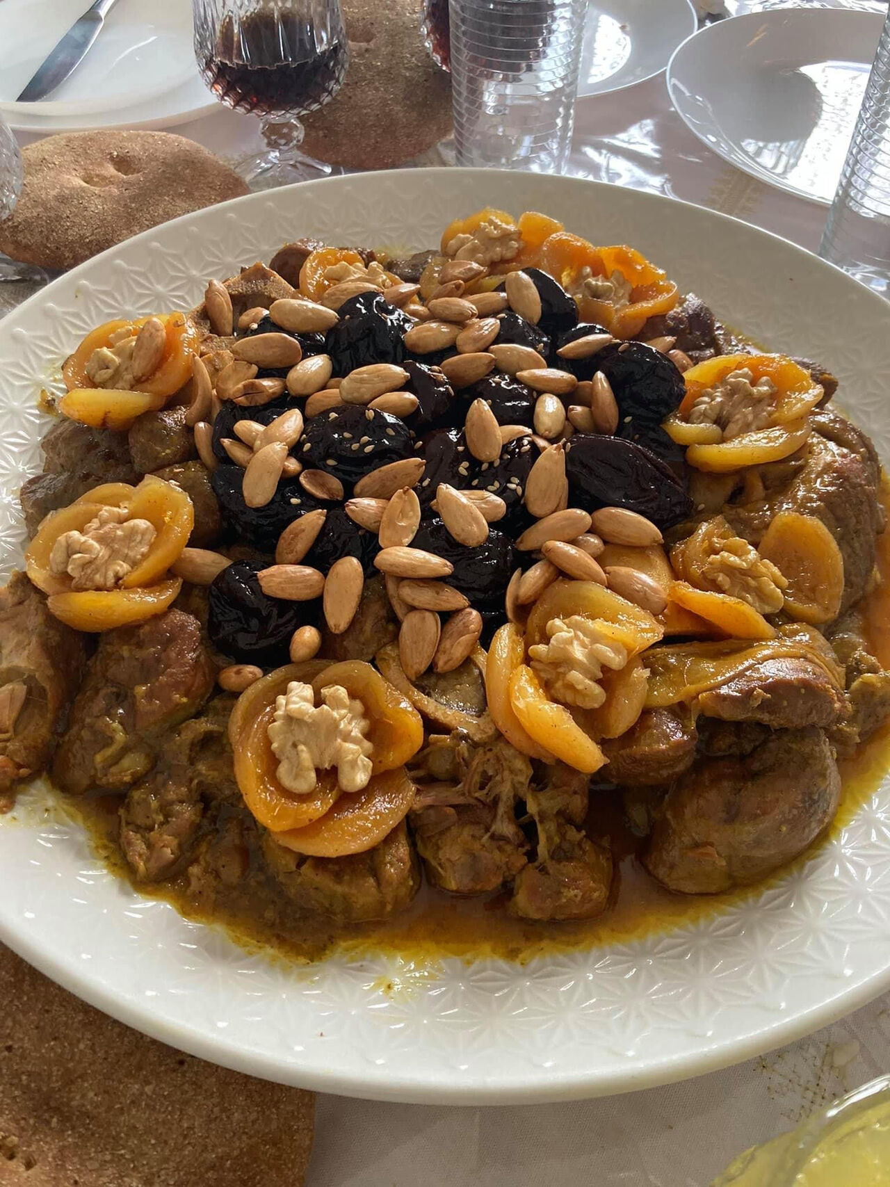 Tajine Vau Pruneaux et Abricots