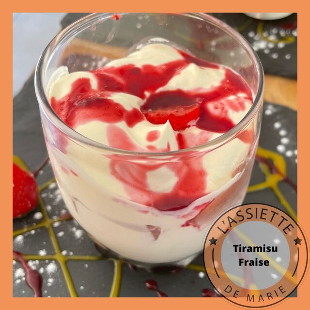 TIRAMISU FRAISES