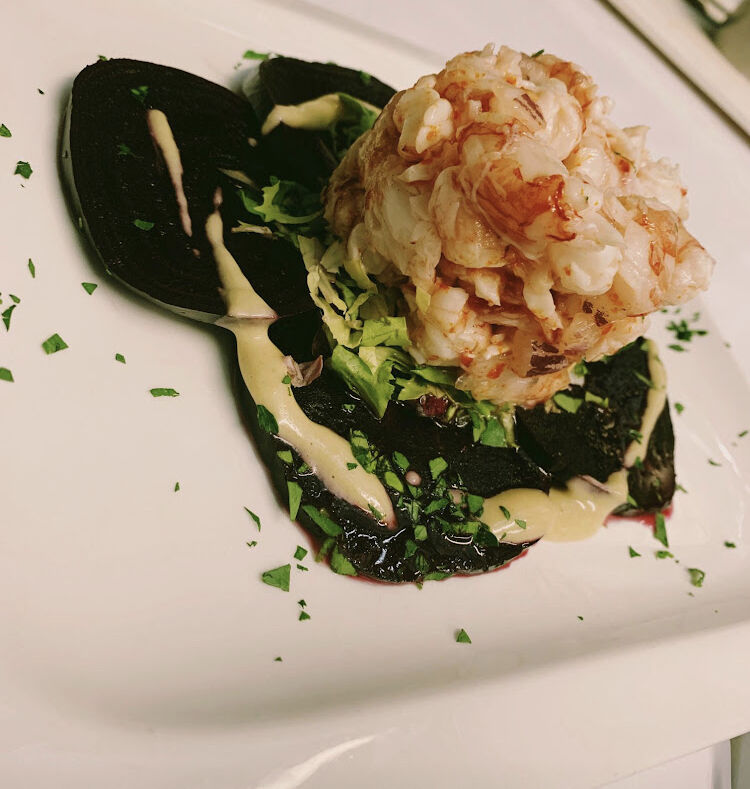 Ceviche al lime di gamberoni