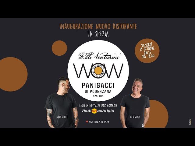 INAUGURAZIONE LA SPEZIA VIALE ITALIA 9 