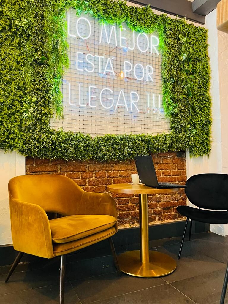 El lugar ideal para tomar un rico café...... 