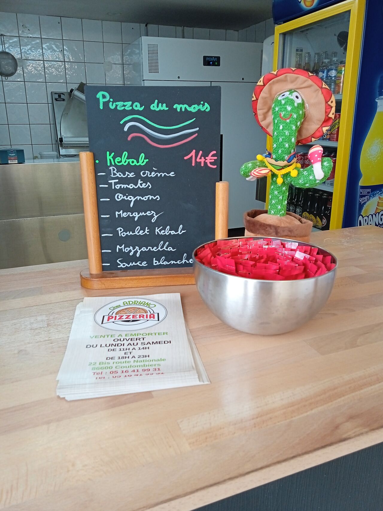 Pizza du mois de Septembre 