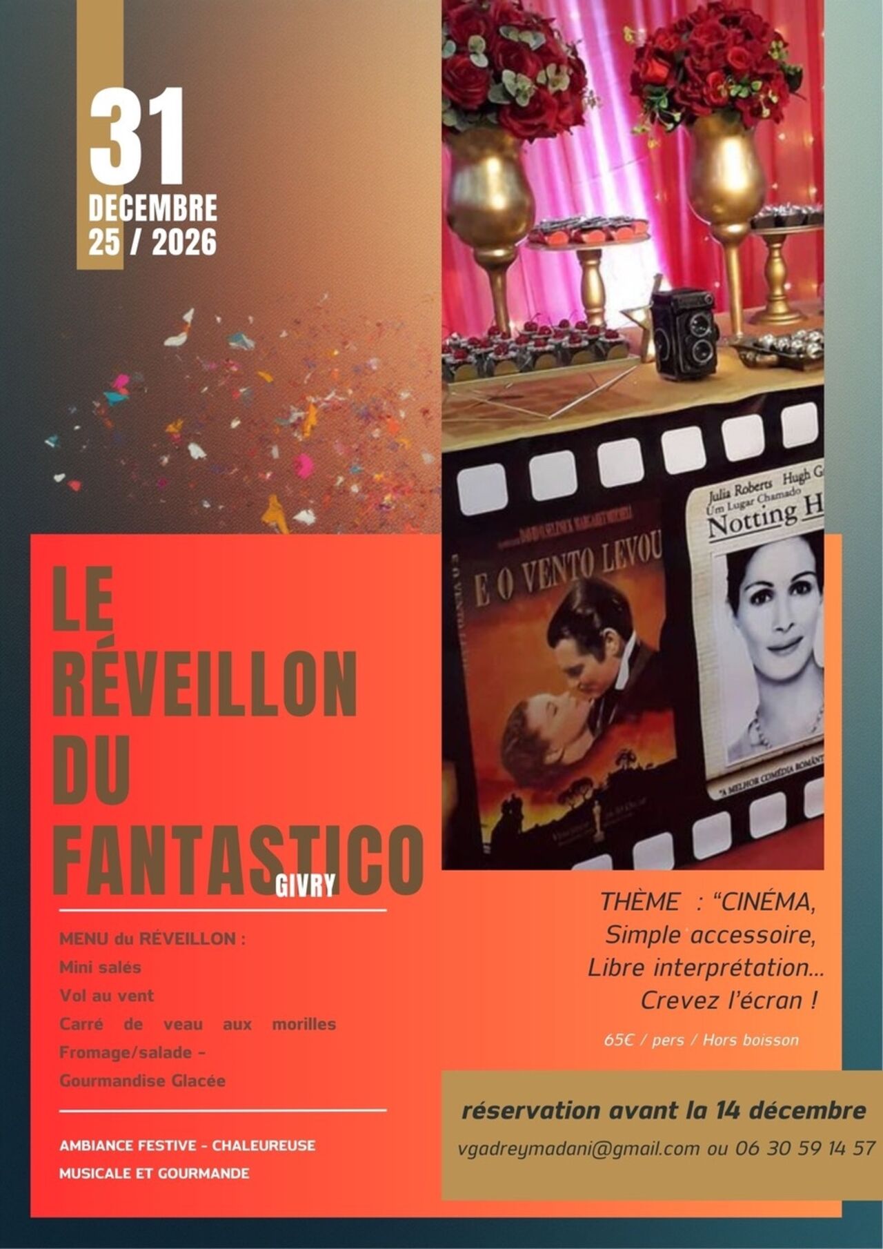 Soirée du Jour de l'An 2025