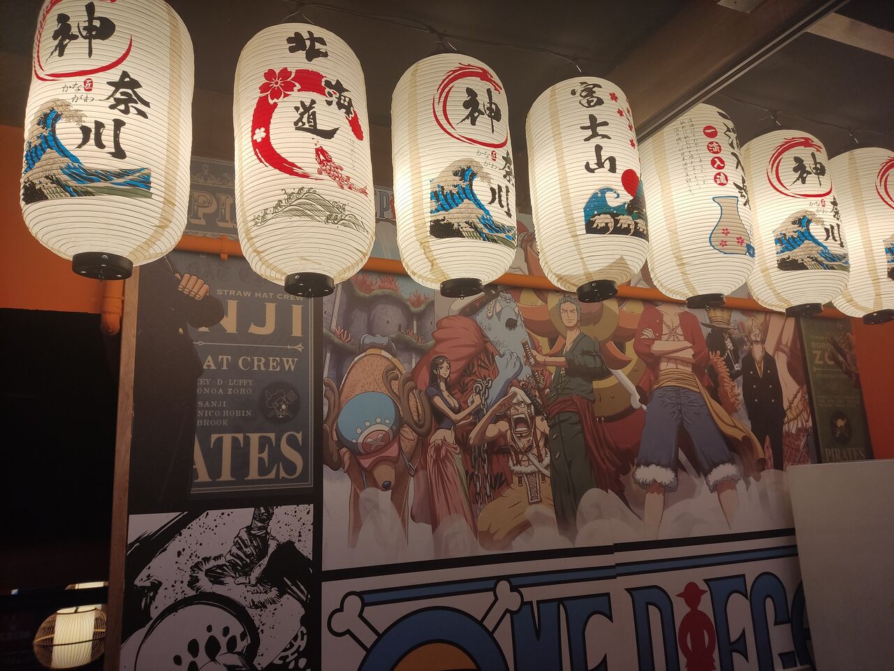 Podrás cenar a la luz de los faroles.